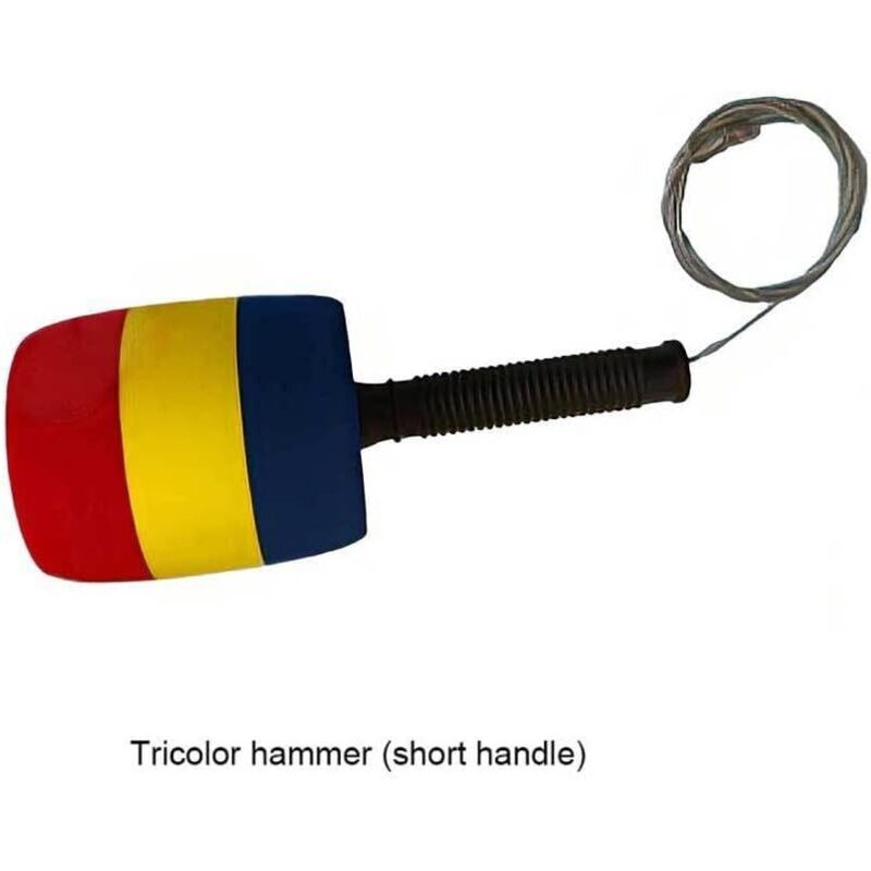 Weicher Schwammhammer, Kinderspielzeug, Schlagwerkzeug, rutschfester Hammer, abwaschbares Spielzubehör, Ersatzteile, kurzer Griff