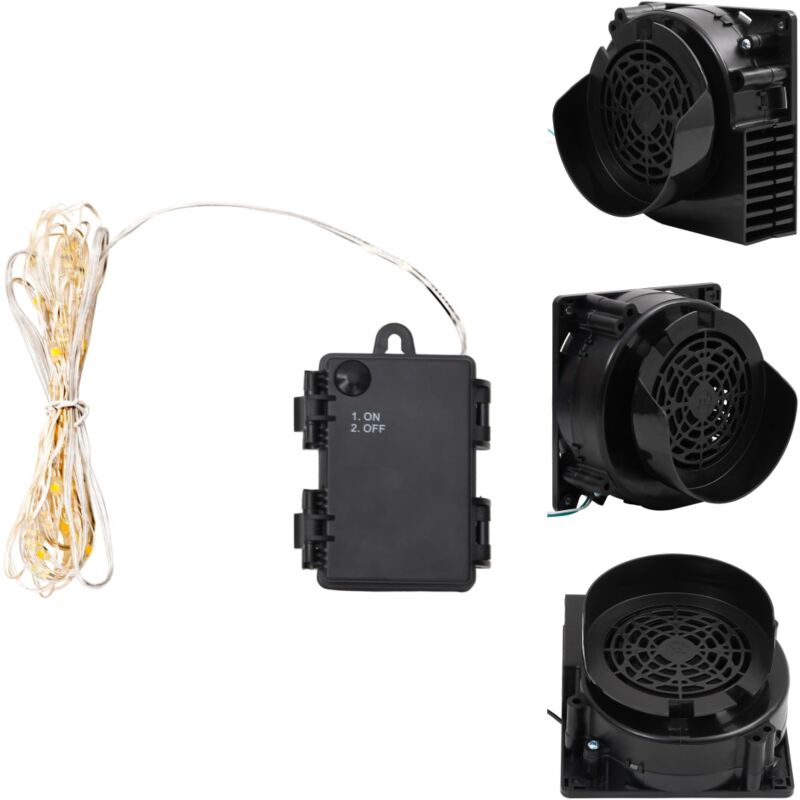 LED-Lichterkette mit 90 LEDs und Gebläse 900 cm - Weihnachtsdekoration - LED-Lichtringe - Lichterkette - Innenbeleuchtung - Outdoor Beleuchtung