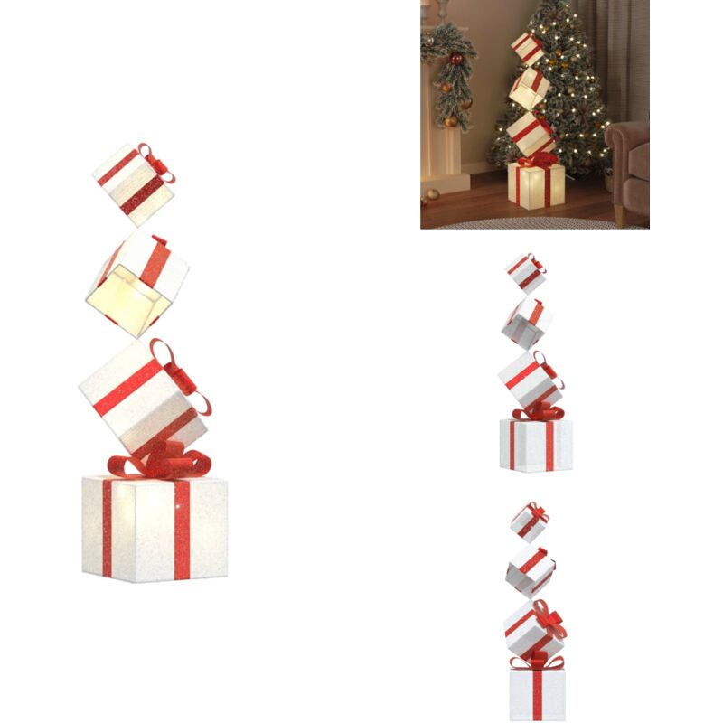 Weihnachtsdekoration Geschenkbox 80 LEDs Warmweiß - Weihnachtsdekoration - Weihnachtsdekorationen - Outdoor Weihnachtsdekoration - Outdoor