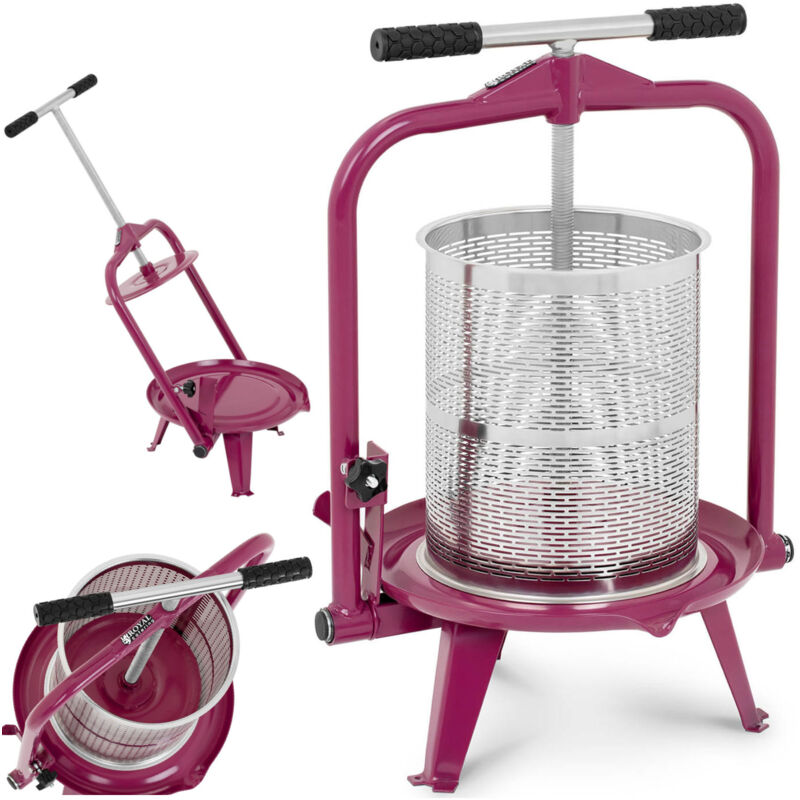 Weinpresse Entsafter Edelstahlrahmen Entsafter 14L