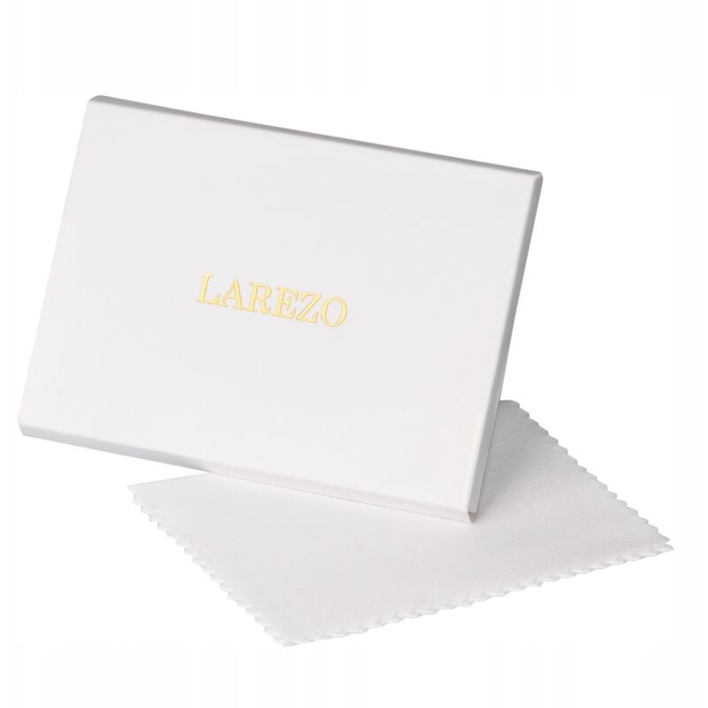 Weisses Tuch Zum Reinigen Und Polieren Von Silber- Und Goldschmuck