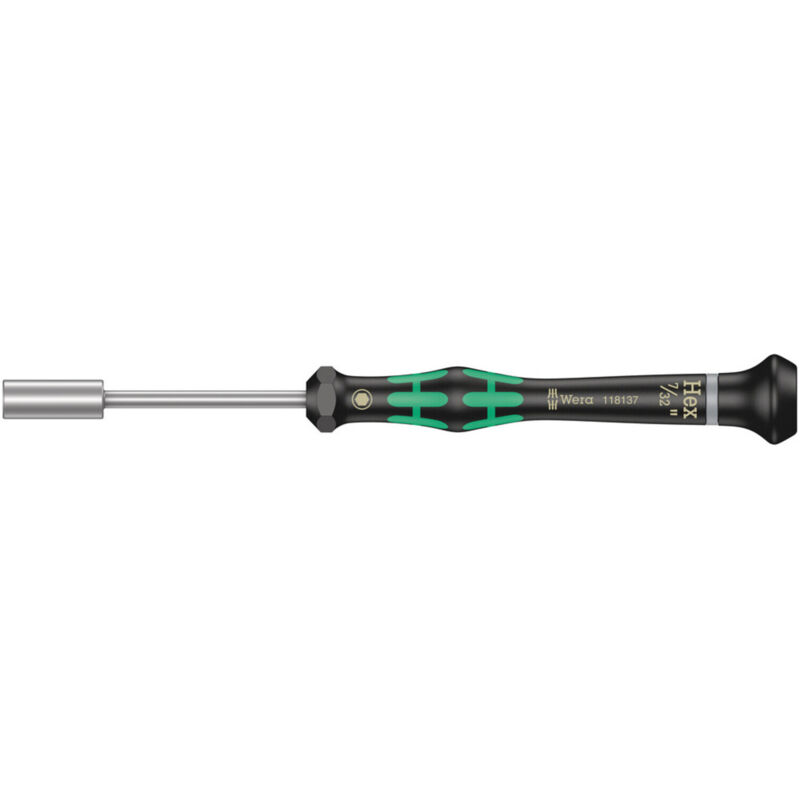 Wera 2069 Elektroniker-Steckschlüssel, 7/32' x 60 mm