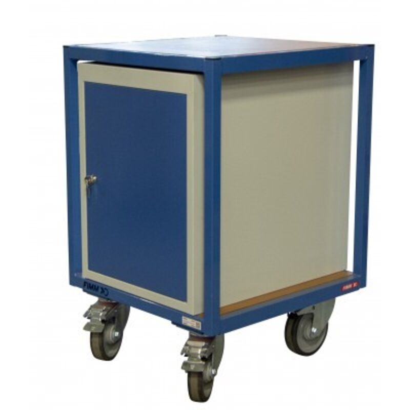 Werkstattwagen 1 Holzplatte 600 x 600 mm 400 kg Fimm 880010597