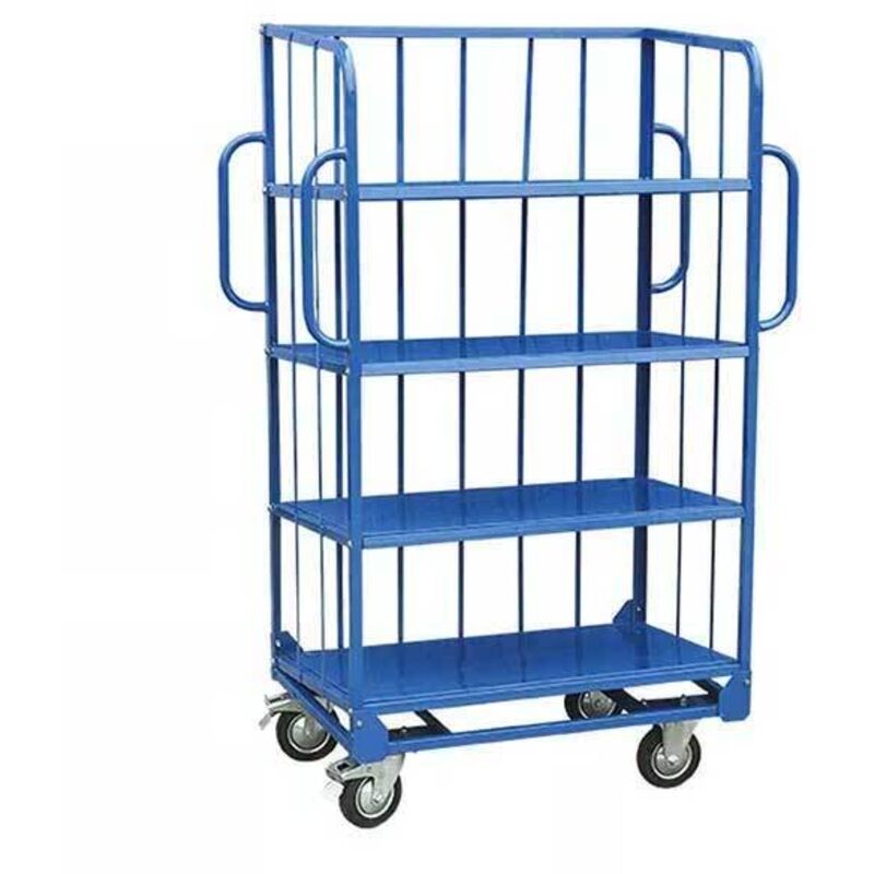 Werkstattwagen - 4 Platten 1120x610mm - Tragkraft 500kg - Transportwagen - Logistik - WN504