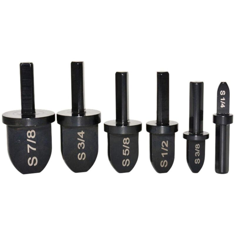 Werkzeugset mit Bohreinsätzen + Kupferrohrverlängerung für Schraubendreher oder Bohrmaschine, Bohrerset für Presswerkzeug, 6-teilig