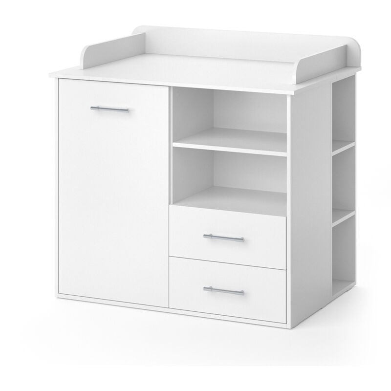 Wickelkommode Lea, Weiß, 113 x 100 cm Vicco
