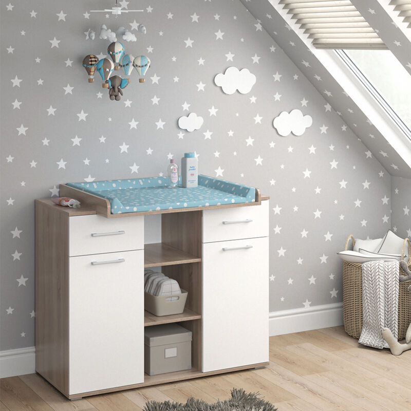 Wickelkommode Leonie, Sonoma, 113 x 109 cm, Vicco