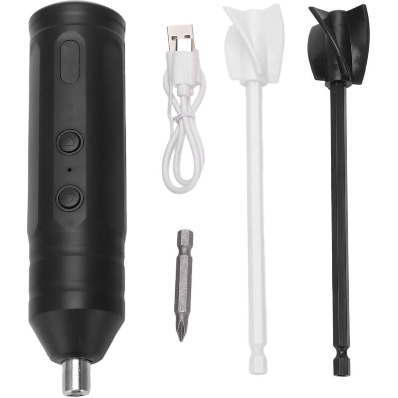 Wiederaufladbarer Epoxidharzmischer, tragbarer elektrischer USB-Harzmischer mit 2 Rührflügeln zum Mischen von Epoxidharz, Harzrührer für Harzformen