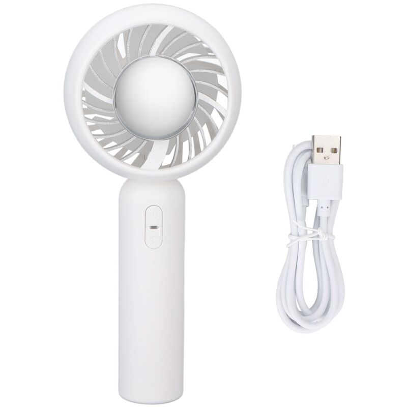 Wiederaufladbarer Handventilator mit 3 Geschwindigkeitsstufen, per USB aufladbar, für Eishockey und Outdoor-Aktivitäten