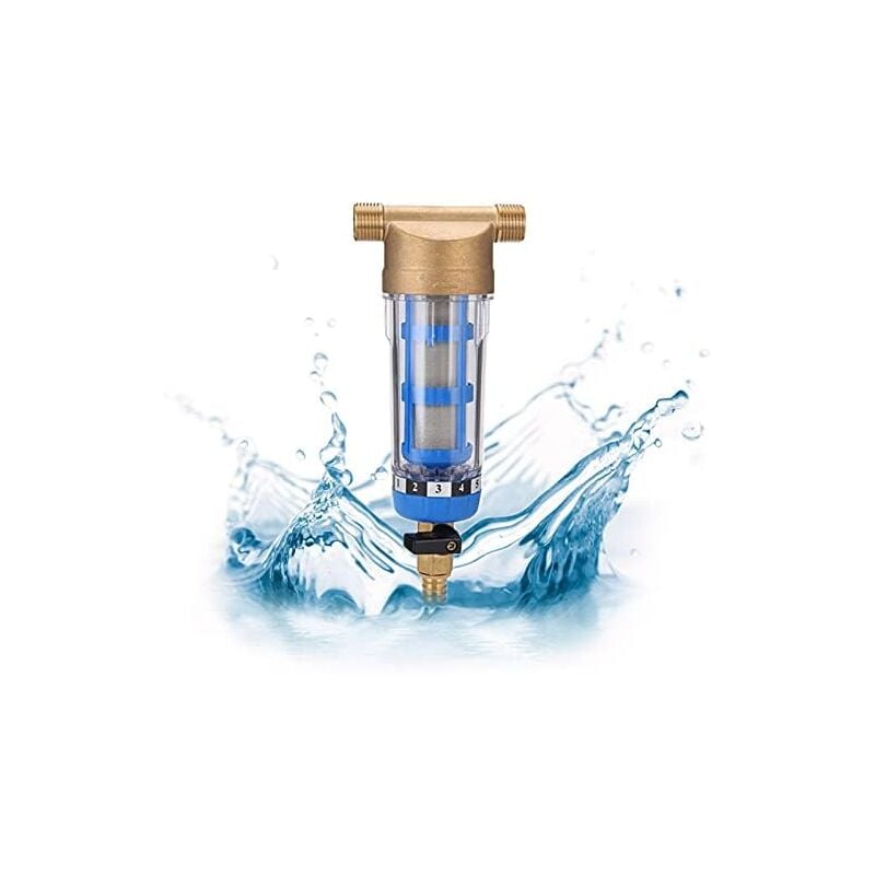 Beijiyi - Wiederverwendbarer Spin-Down-Sediment-Wasserfilter – Wasserfilter – Außengewinde – Sediment-Vorfilter für Brunnen-Wasserrohr –
