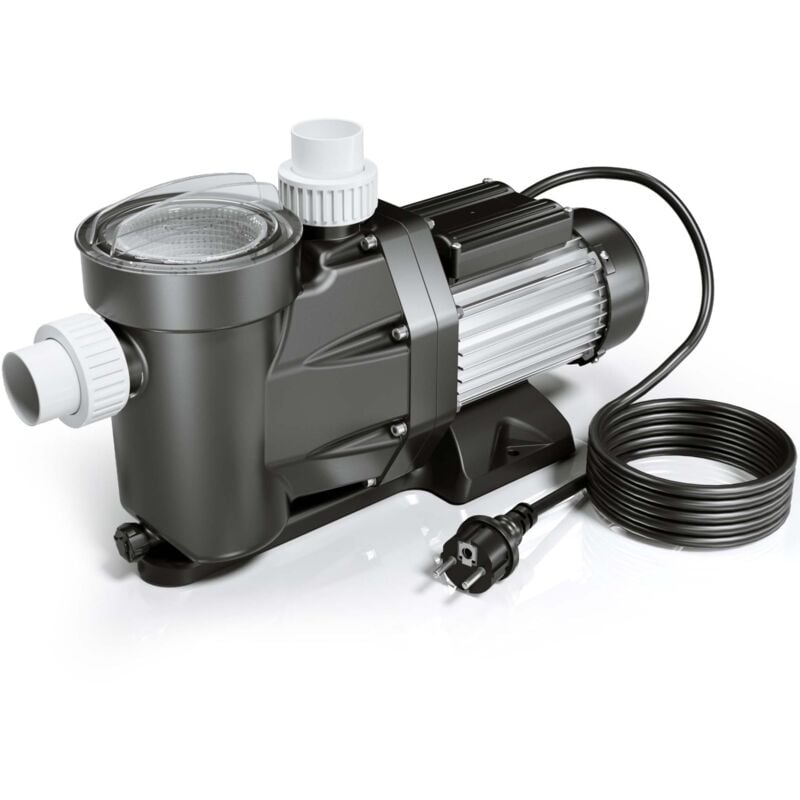 Wiltec - Poolpumpe 33600 l/h 1500 w Schwimmbadpumpe Filterpumpe Umwälzpumpe