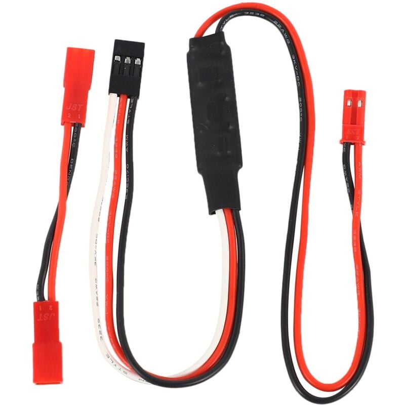 Tlily - Winde Ch3 3 Weg Control Line Panel Fernbedienung Empfänger Kabel für 1/10 Rc Crawler Axial Scx10 Trx4