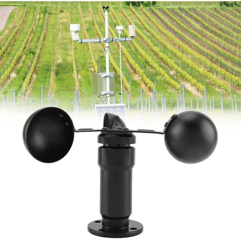Windgeschwindigkeitsmesser, Windmessgerät, Windsensor, Windgeschwindigkeitsanemometer, Wetterstation für Zuhause