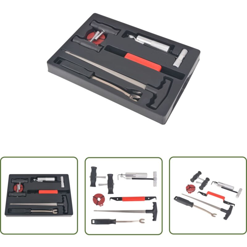 The Living Store - Windschutzscheibe Werkzeug Set - Autoglas Reparatur - Autolackierer Werkzeug - Autoscheibe Werkzeug - Scheibenreparatur Kit