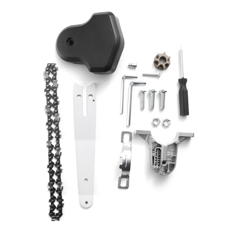 Tlily - Winkelschleifer auf Kettensäge Modifiziertes Transferset Adapter Kettensäge 6 Zoll