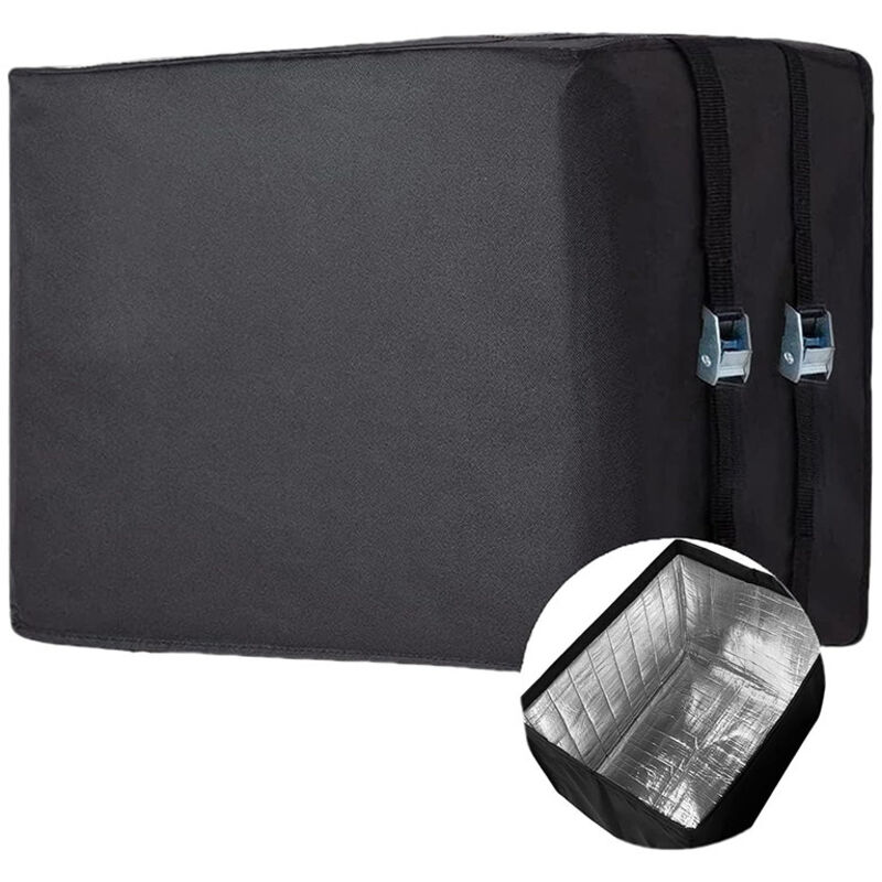 Winter-Klimaanlagen-Abdeckungen, wasserdichte Fenster-Klimaanlagen-Abdeckung, Schutzhülle mit verstellbaren Verschlüssen für Außengeräte und