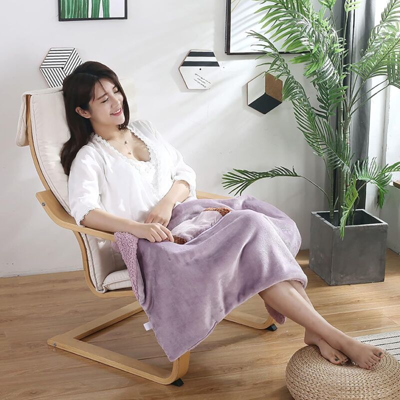 Winter-USB-Heizdecke, kleine Flanell-Heizdecke, Heizdecke, Thermo-Kniedecke, Taillendecke für Zuhause, Büro, Sofa, Stuhl, Auto