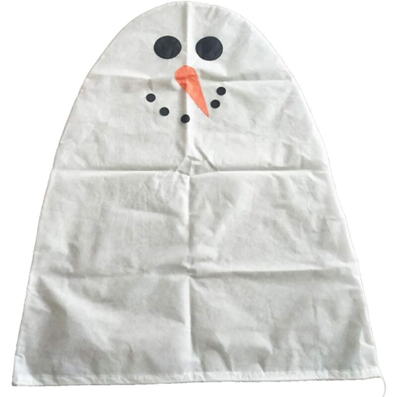 Memkey - Winter-Pflanzenschutzbeutel, Vliesstoff, Gartenpflanzen-Heizabdeckung, frost- und kältebeständig, Weihnachtsdekoration (90 x 103 cm)