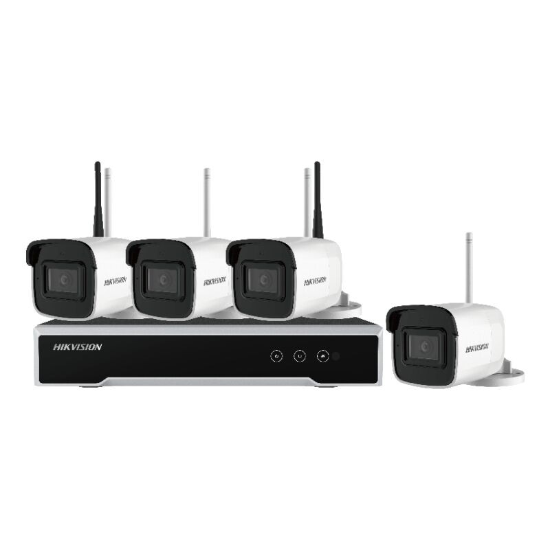 Hikvision - wlan-kit 4MP wlan-kit bestehend aus 4 bullet-kameras + 1 4-KANAL-NVR