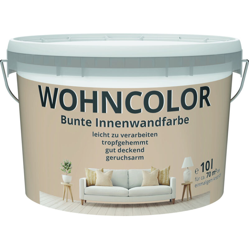 Wohncolor Wandfarbe kaffeezauber 10 L
