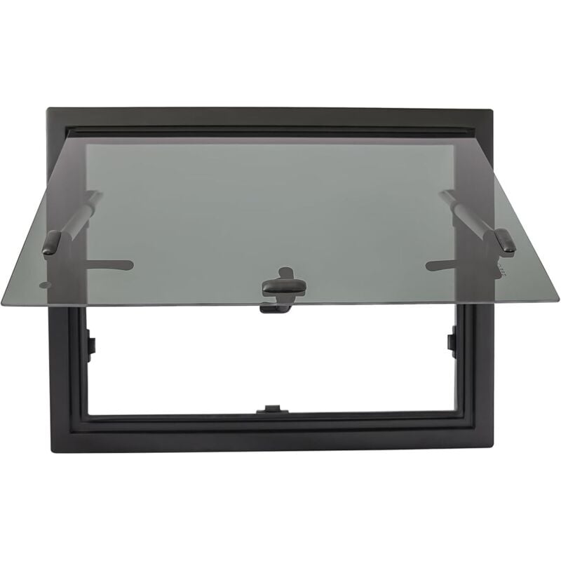 Wohnmobilfenster Ausstellfenster 600x450 mm Wohnmobil Fenster Wohnwagen Fenster inkl. Verdunklung Seitenfenster Camper, Externes Push Fenster für rv,