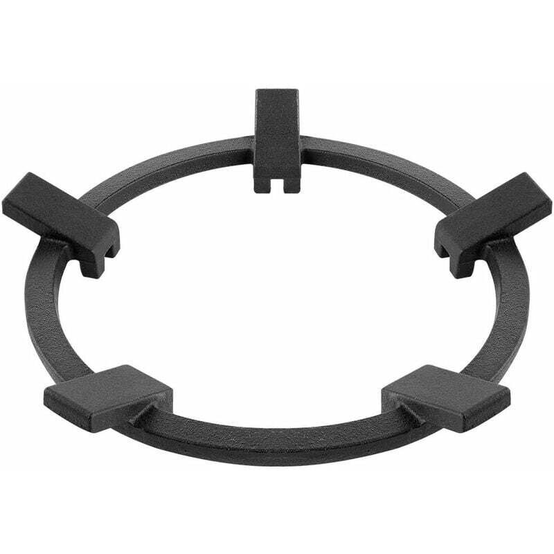 Wokring für Gasherd, 5 Zinken, Wokbrennerhalter aus Gusseisen, Herdzubehör, Küchenwok, Gasherd, Pfannenhalter