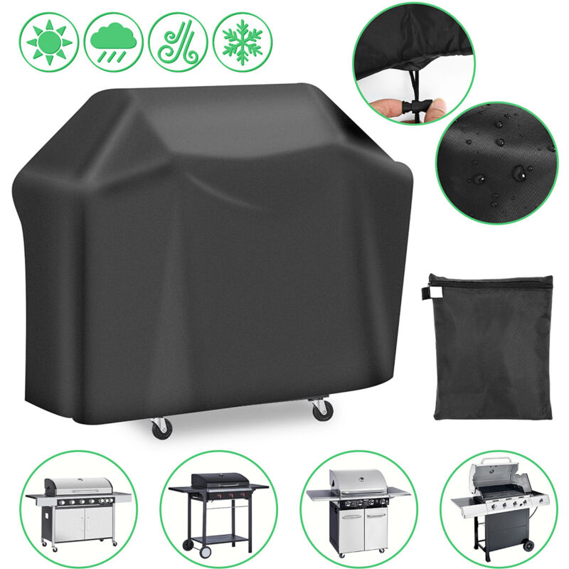 Wolketon Grillschutzhüllen Grill Gasgrill (145x61x117cm) Abdeckhaube Grillabdeckung Abdeckung Grillhaube Regenschutz Schutzhülle Abdeckplane Outdoor