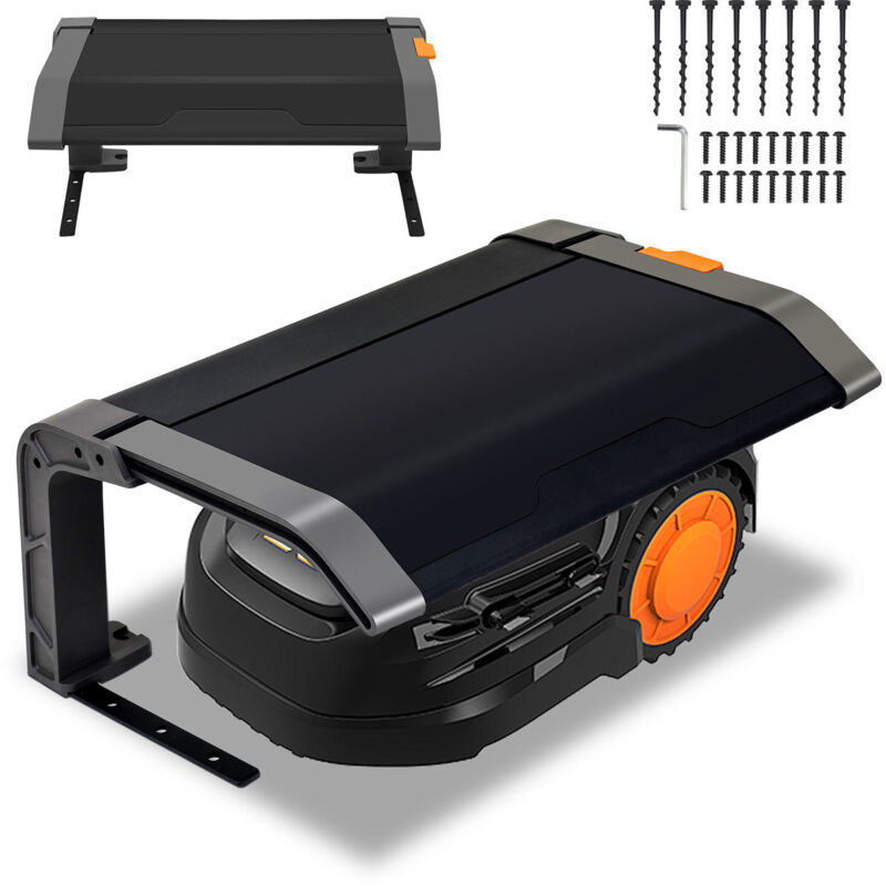 Wolketon Rasenmäher Garage Mower Premium Klappbar Mähroboter Dach Garten Zubehör Carport