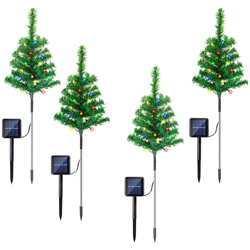 Wolketon Solar Weihnachtsbeleuchtung Aussen mit 8 Leuchtmodi 4W Solarleuchte Wasserdicht IP65 für Garten, Weihnachtstag, Party Solaire Extérieur