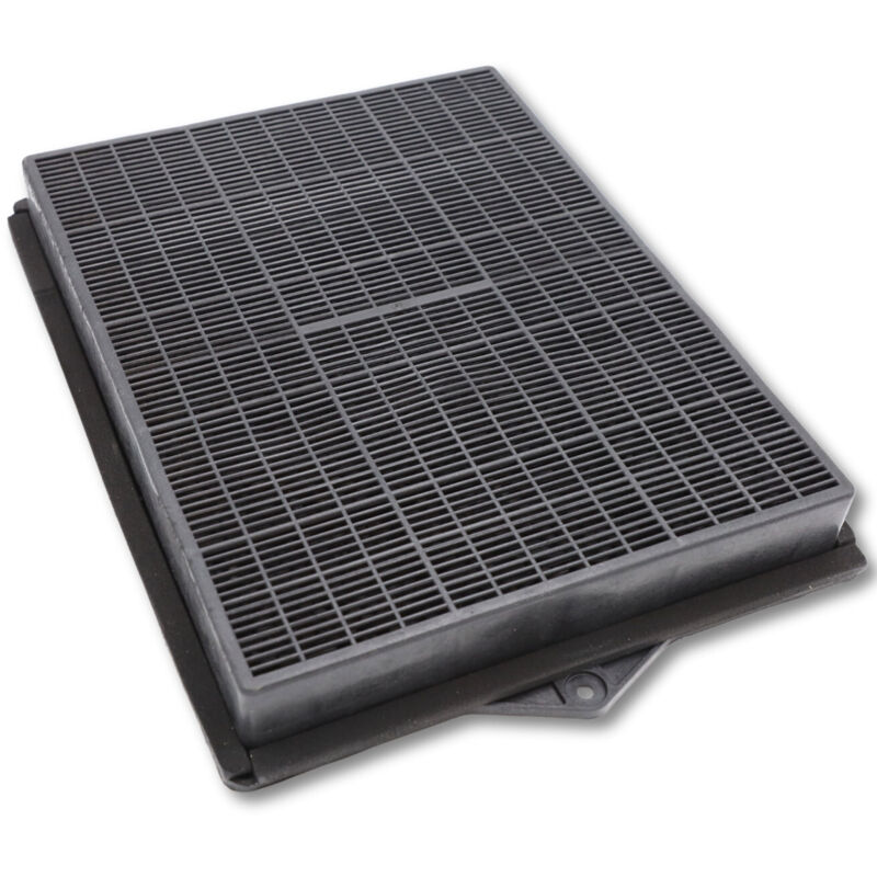 Whirlpool - Ersatzteil - Kohlefilter rechteckig Typ 160 (DKF41) (Stück) - - scholtes, indesit, rosieres, smeg bauknecht, fagor, elica, ariston