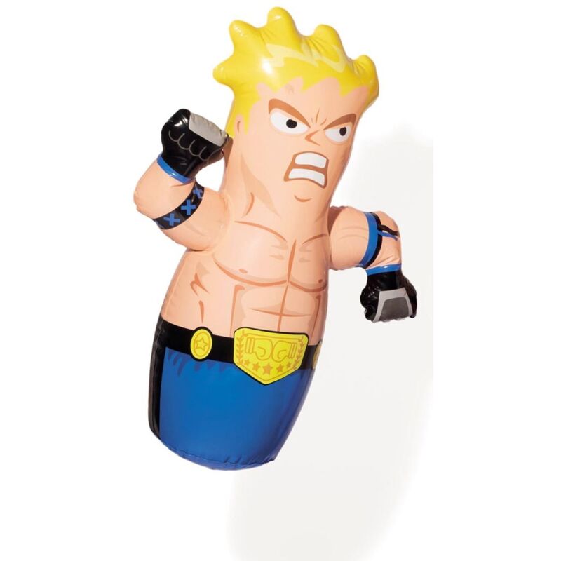 Wrestling-Figur, Boxsack für Kinder, aufblasbar, 94 cm, blau, INTEX