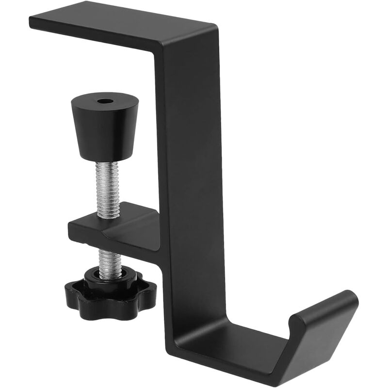 x Kopfhörerhalter, Support-Kopfhörerhalter, verstellbarer Schreibtisch-Schreibtisch mit Haken zum Aufhängen, Schreibtisch-Organizer für