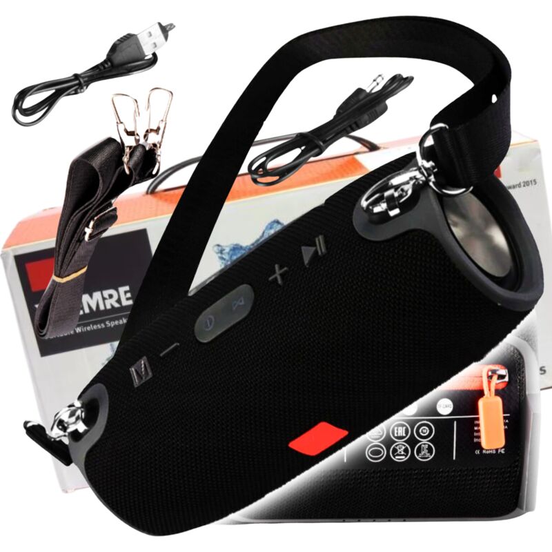 X Temre Leistungsstarker mobiler Lautsprecher, kabellose Bluetooth-Boombox, 40 W