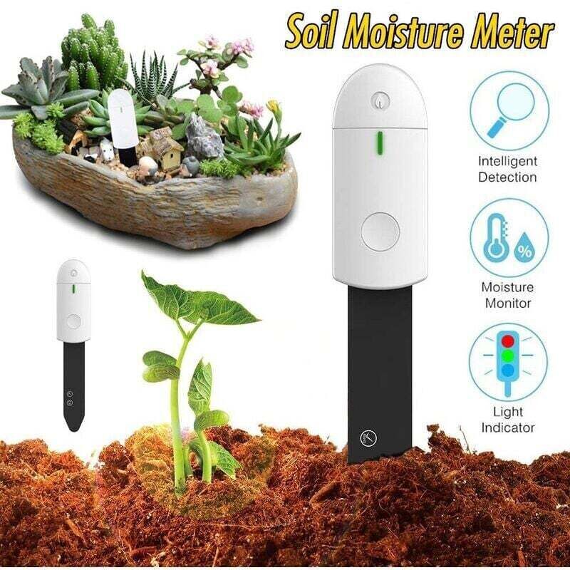 XVX Bodentester-Sensor, Pflanzenfeuchtigkeitsmesser Boden, intelligentes Pflanzenhygrometer, automatische Überwachung von Luftfeuchtigkeit