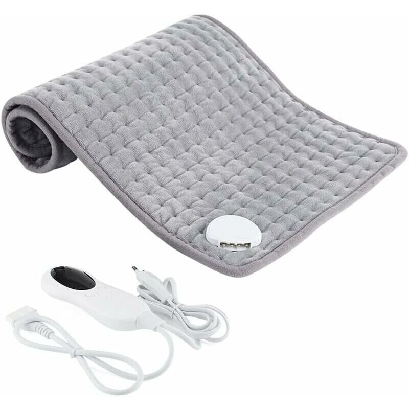 Elektrisches Heizkissen, Heizkissen mit automatischer Abschaltung, Heizdecke mit 10 Temperatureinstellungen - XVX