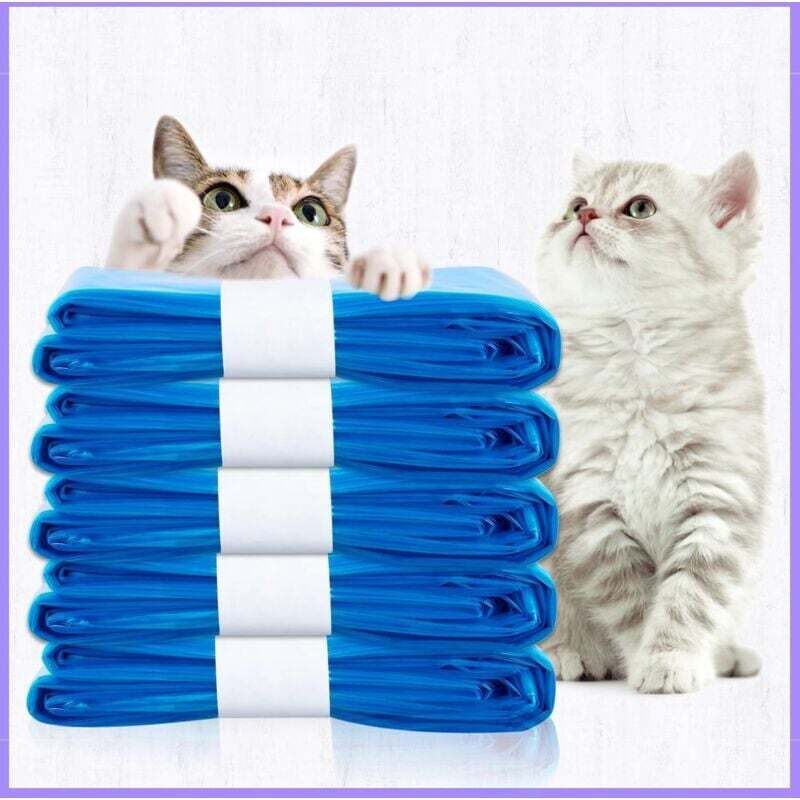 Katzenstreu Nachfüllbeutel, 4,5m Nachfüllbeutel für Litter Locker, 10er Pack Katzenstreu Nachfüllbehälter Kompatibel mit Litter Locker