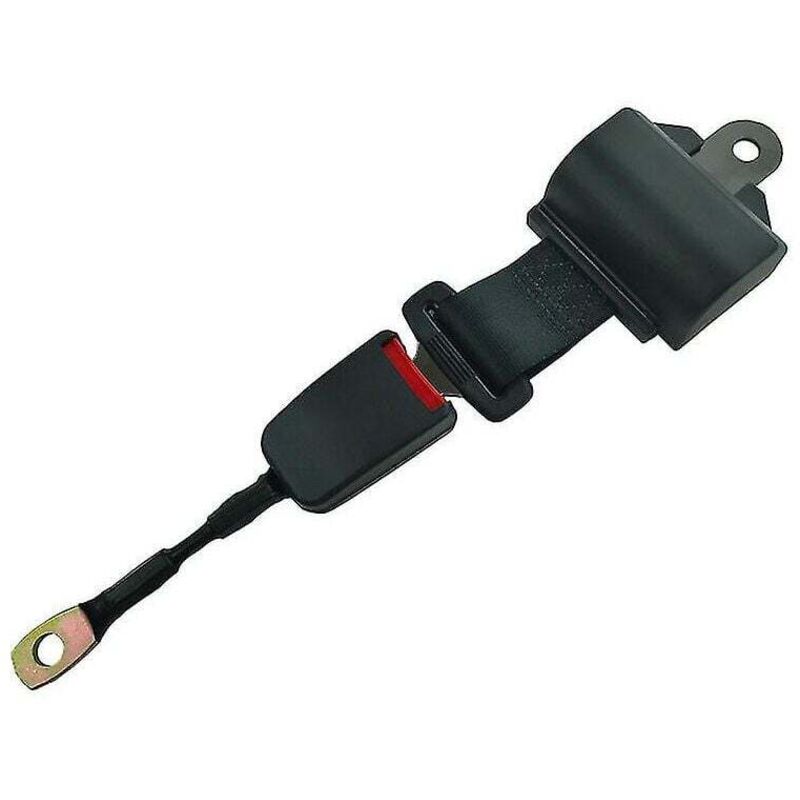 XVXCeinture de sécurité automatique à deux points pour voiture Bus Bus ceinture de sécurité pour chariot élévateur à deux points complète + 20 fils