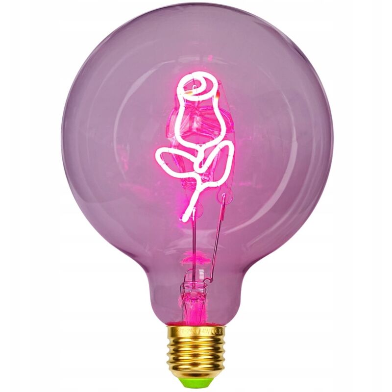 XXL Rosa Deko Glühbirne Geschenk E27 Valentinstag Party Geburtstag Jahrestag