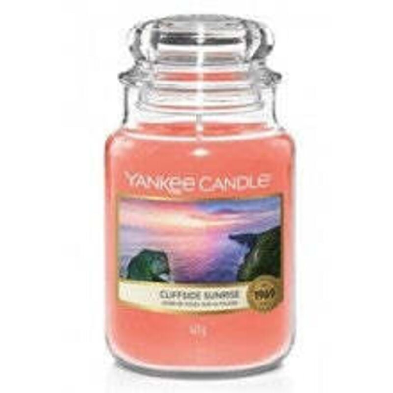 Yankee candle - cliffside sunrise candle scented candle 6230g