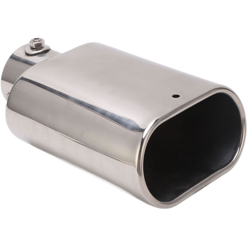 Ymiko Auto-Auspuffblende abgeschrägt 60-137 mm Edelstahl Auto-Auspuffblende zur universellen Modifikation für 60 mm Auto-Auspuffrohre.