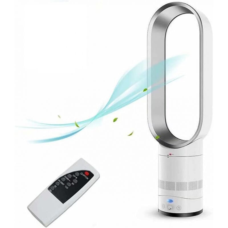 16-Zoll-Turmventilator, blattloser Ventilator mit 0,5-2 Stunden Timer, komfortabler natürlicher Kühlventilator für Zuhause, Büro und Schlafzimmer,