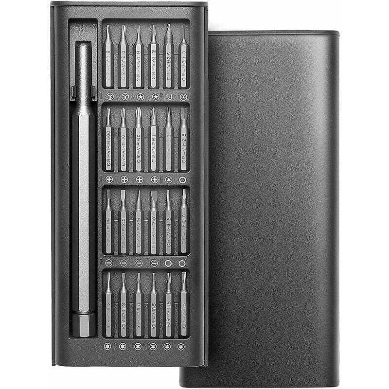 YMYNY 24-teiliges Präzisions-Schraubendreher-Set – Brillen, Kamera, PS4-Controller, Laptop, Handy, Elektronik