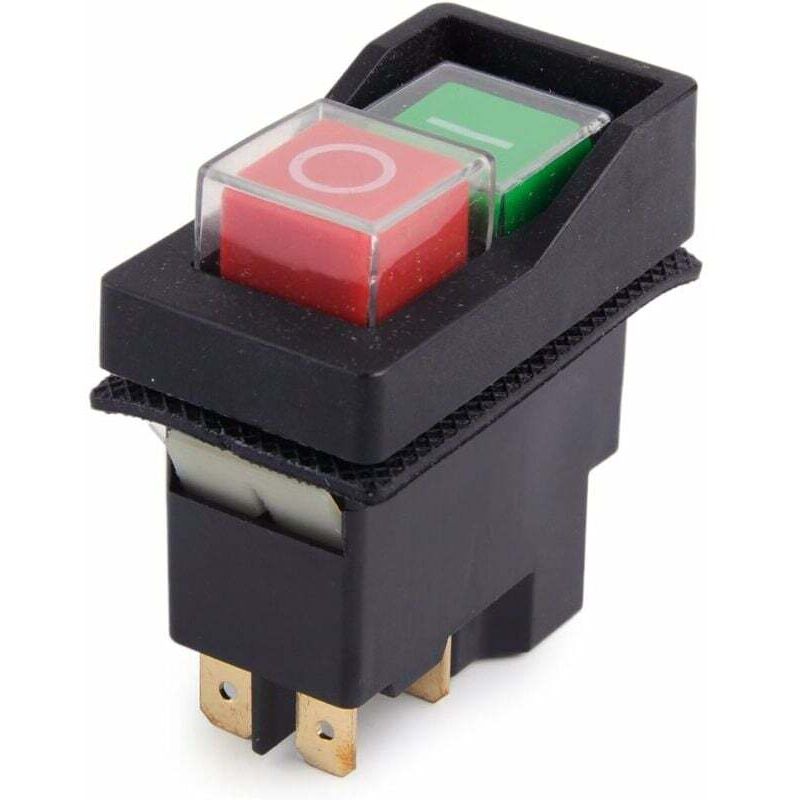 Ymyny - 250 v IP55 KJD17 KLD28 4-poliger Start-Stopp-Ein-Aus-Schalter, Volt 2BTN, geeignet für Werkstattmaschinen (schnelle Lieferung durch Amazon)
