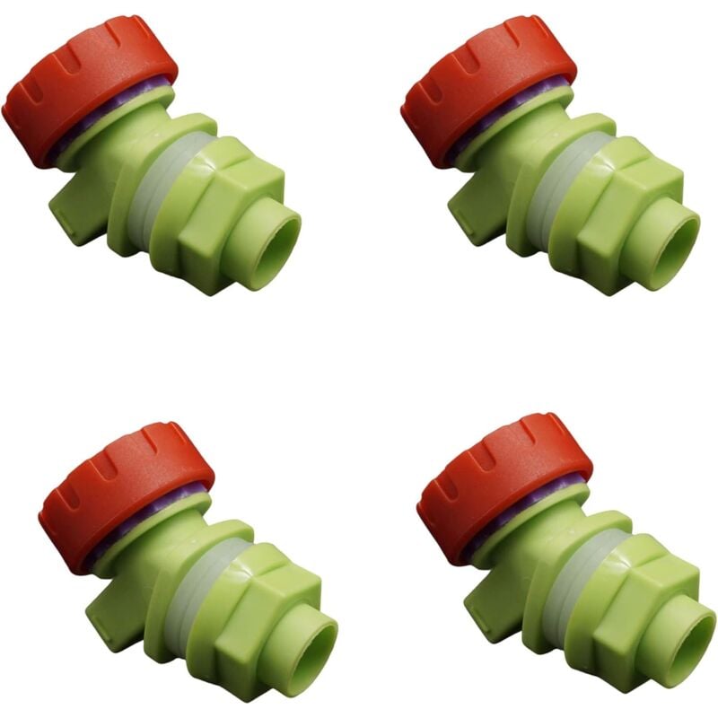 4 Stück Kunststoff-Wasserhahn, Kunststoff-Tank-Wasserhahn, Kunststoff-Tank-Wasserhahn, Kunststoff-Tank-Wasserhahn, Wassereimer-Wasserhahn,