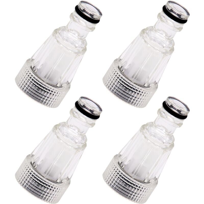 YMYNY 4 Stück Wasserfilter für Hochdruckreiniger, Wasserfilter für Gartenschlauch, Pumpe, Garten, Hochdruckreiniger-Zubehör