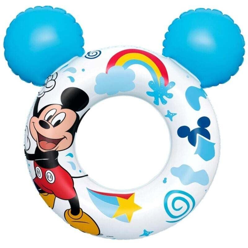 Ymyny - Aufblasbare Splash Pal Mickey & Friends Schwimmweste 65 cm mit Mickey-Mouse-Ohren 9102k -