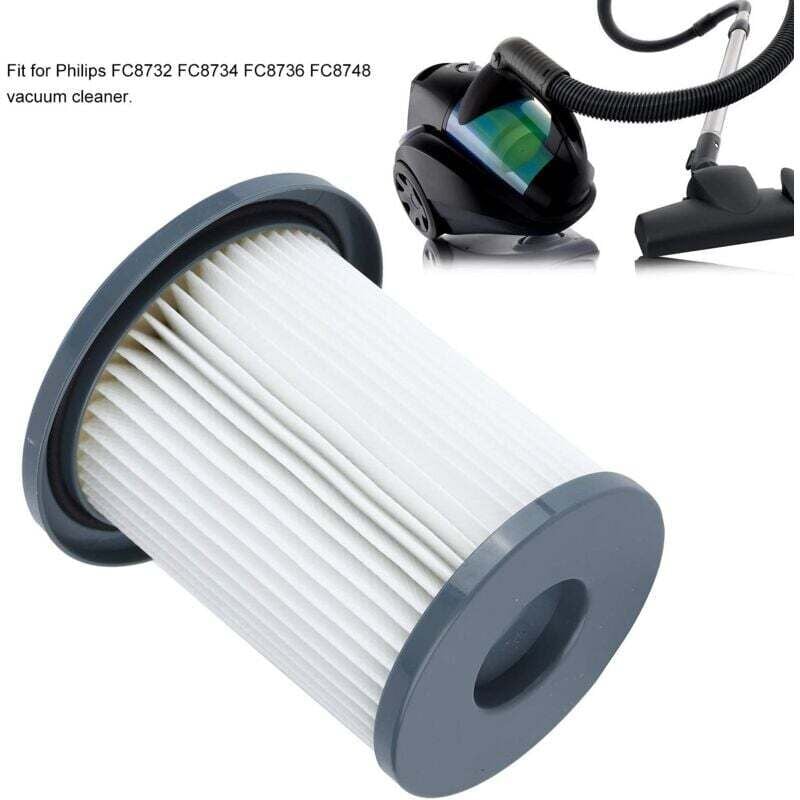 YMYNY Ersatzteile Filter, Kartuschenfilter für Philips, Ersatzfilter, Filterkartuschenzubehör passend für Philips Staubsauger FC8732 FC8734 FC8736
