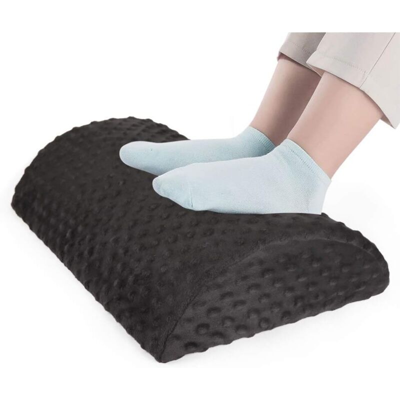 Fußstütze, Büro-Fußstütze, Schwamm-Fußstütze, Fußstütze unter dem Schreibtisch, ergonomische Fußstütze, geeignet für Büro, Zuhause, Reisen,