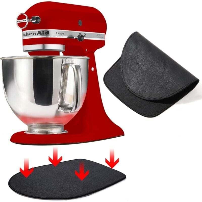 YMYNY Gleitmatte für KitchenAid, Gleitmatte, Gleitmatte, Küchenzubehör, Gleitmatte für Küchenmaschine zum einfachen Bewegen des Mixers