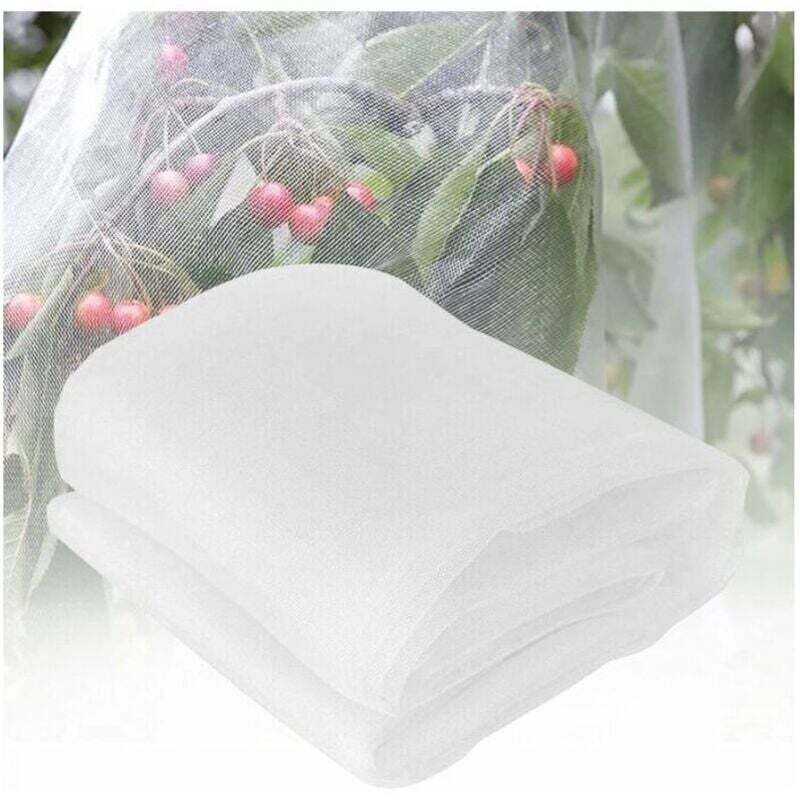 Insektennetz, 3 x 10 m, Insektennetz für Pflanzen, Gartennetz, Insektennetz für Gemüsegärten, feinmaschiges Insektennetz für Pflanzen, langlebiges